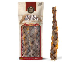 10-12 Inch Braided Collagen Stick