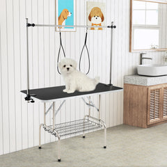 Foldable Dog Grooming Table with Height Adjustable Arms - view 2