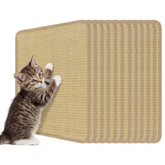 16 x 12 Inch 6-Piece Cat Scratcher Mat Set Cat Tree - view 4