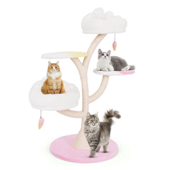 Multi-Layer Cat Tree Cat Tower with 2 Cat Perches 2 Platforms - view 4