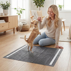 24" x 24" Charcoal Dog Pee Pads 6-Layer for Dogs Pet Supplies - view 2