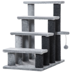 Cat Stairs for Bed, Couch 4 Steps, Small Cat Tree for Indoor Cats