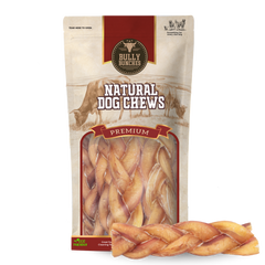 6 Inch Jumbo Braided Bully Stick