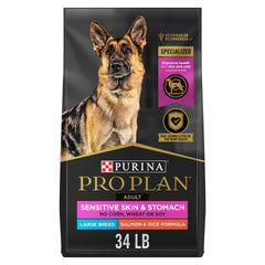 Purina Pro Plan Large Breed Sensitive Skin & Stomach Salmon & Rice 15.4 kg - 1.54 kg (Pack of 1)