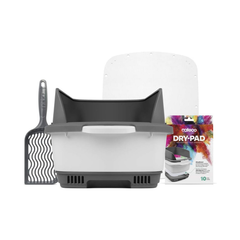Cateco Odour-Eliminating Cat Litter Box | Airflow Starter Kit (Canada)