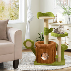 Cute Cat Tree Indoor Pet Jungle Activity Center - view 3