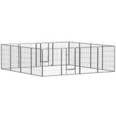 16 Panel 39" Height Heavy Duty Dog Playpen for Small Medium Large Dogs