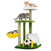 Modern Cat Tree for Indoor Kittens Multi-level Cat Tower with Perches