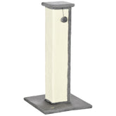 32" Tall Cat Scratching Post for Indoor Cats and Kittens, Sisal Cat Scratcher