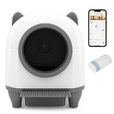 Self-Cleaning Litter Box for Multi-Cat & Senior Cats Home Cat Furniture