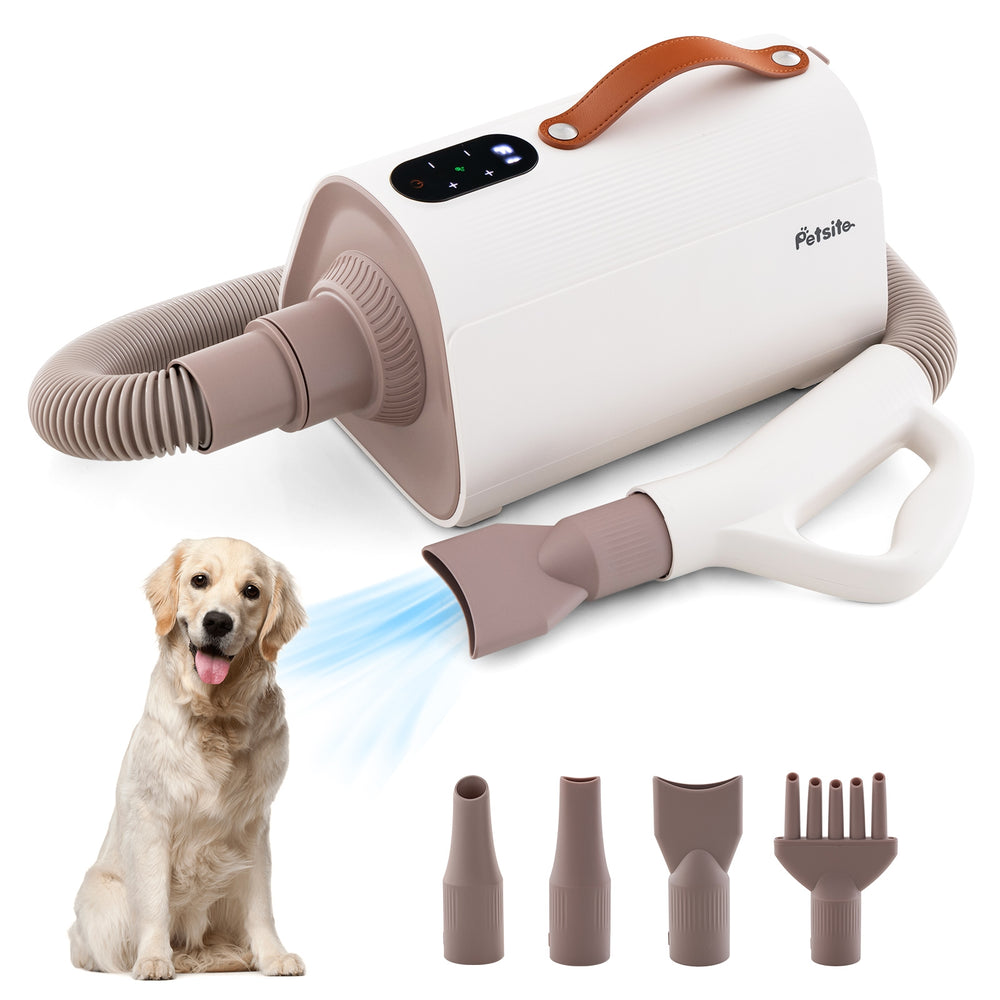 Dog Cat Hair Blower with Negative Ion Function and Adjustable Temperature Pet