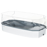 Turtle Tank Kit, Turtle Aquarium with Basking Platform, Water Pump, Filter