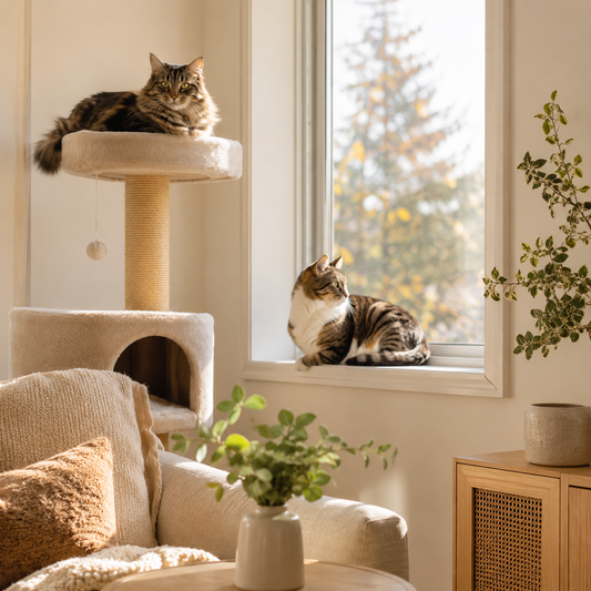 Multi-Cat Households 101: Litter Math, Feeding Stations, and the Vertical Space Rule