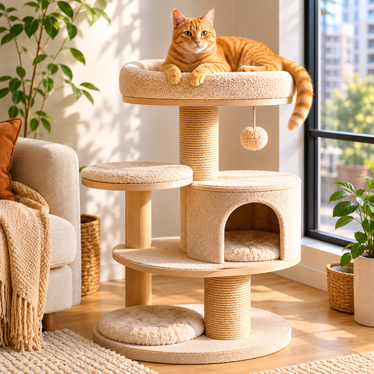 Cat Tree Buying Guide for Small Canadian Apartments: Tower, Condo, or Wall-Mounted?