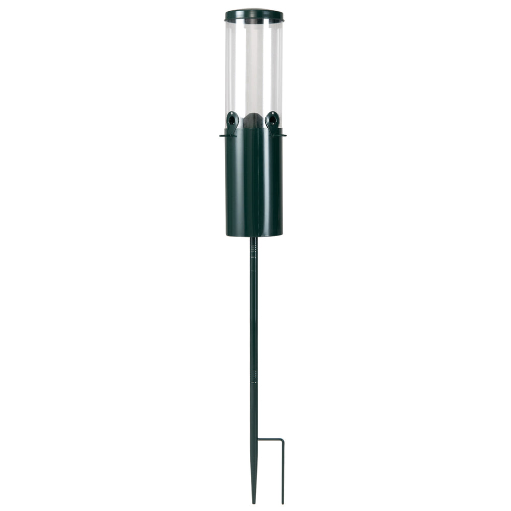 10 LBS Large Capacity Squirrel Proof Bird Feeder with Pole Mount and Baffle - view 4