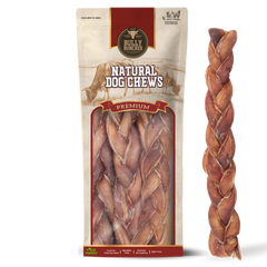 12 Inch Jumbo Braided Bully Stick