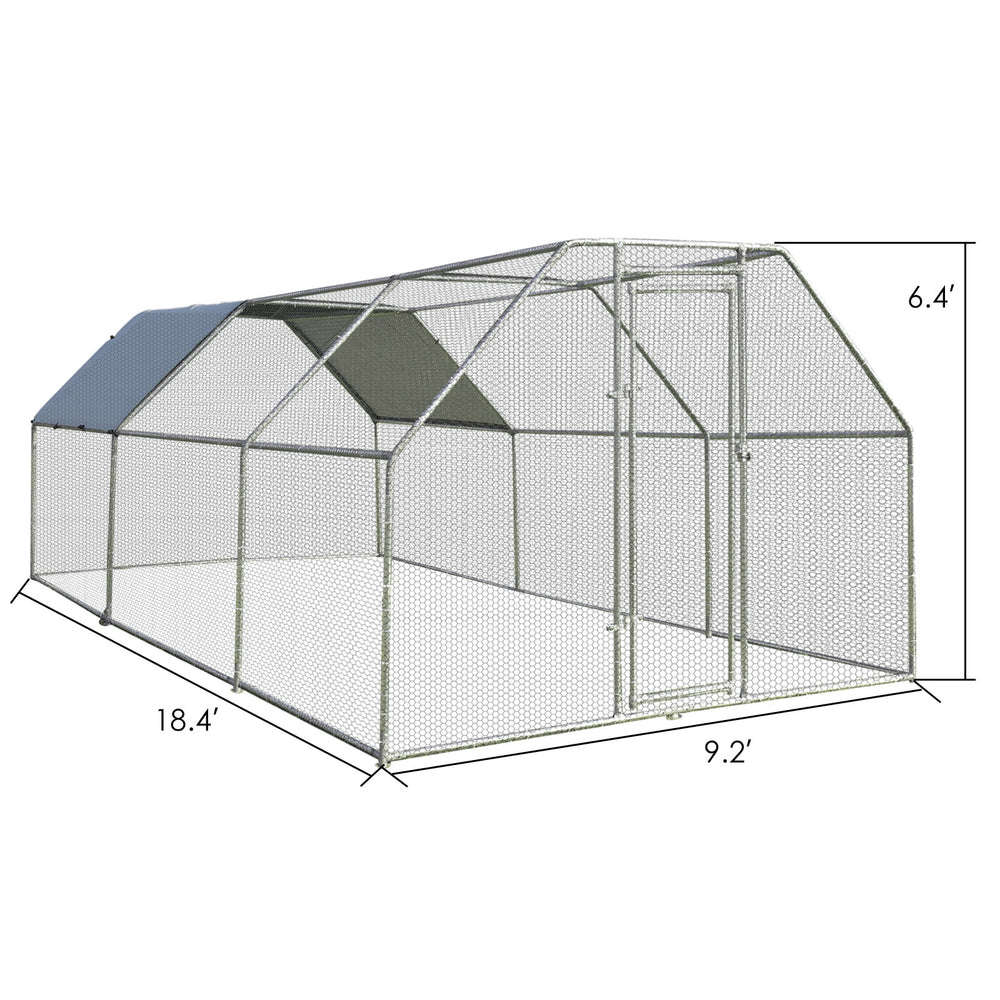 9.5 x 19 Feet Large Walk In Chicken Coop - view 4