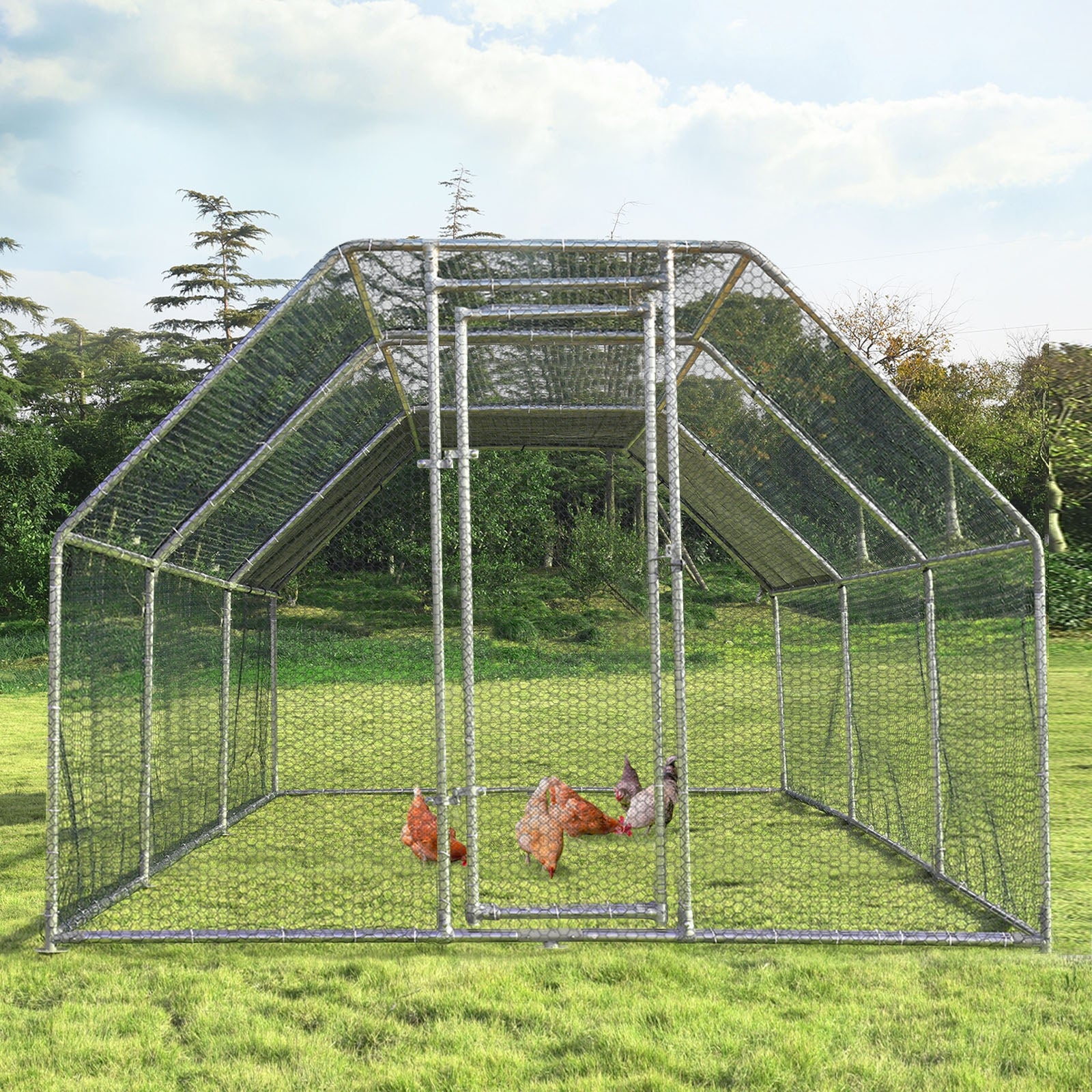9.5 x 19 Feet Large Walk In Chicken Coop - view 6