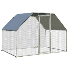 9.5 x 6.5 Feet Large Walk In Chicken Run Cage Chicken Coop