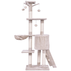 56 Inch Condo Scratching Posts Ladder Cat Play Tree - view 4
