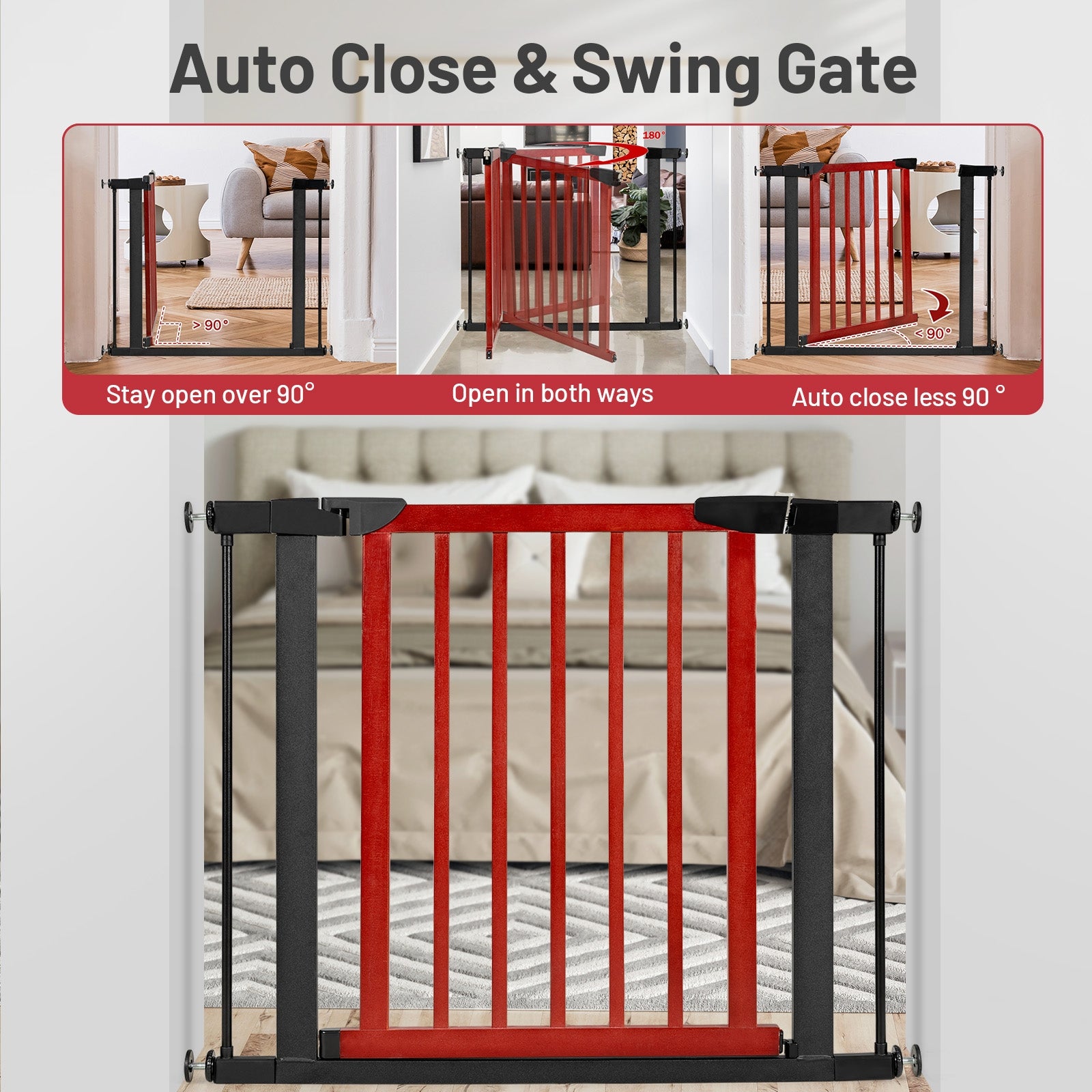 Extendable Safety Gate for Baby and Pet - view 7