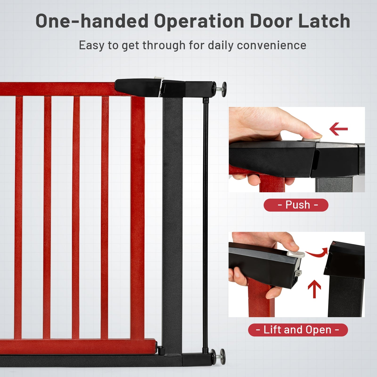 Extendable Safety Gate for Baby and Pet - view 8