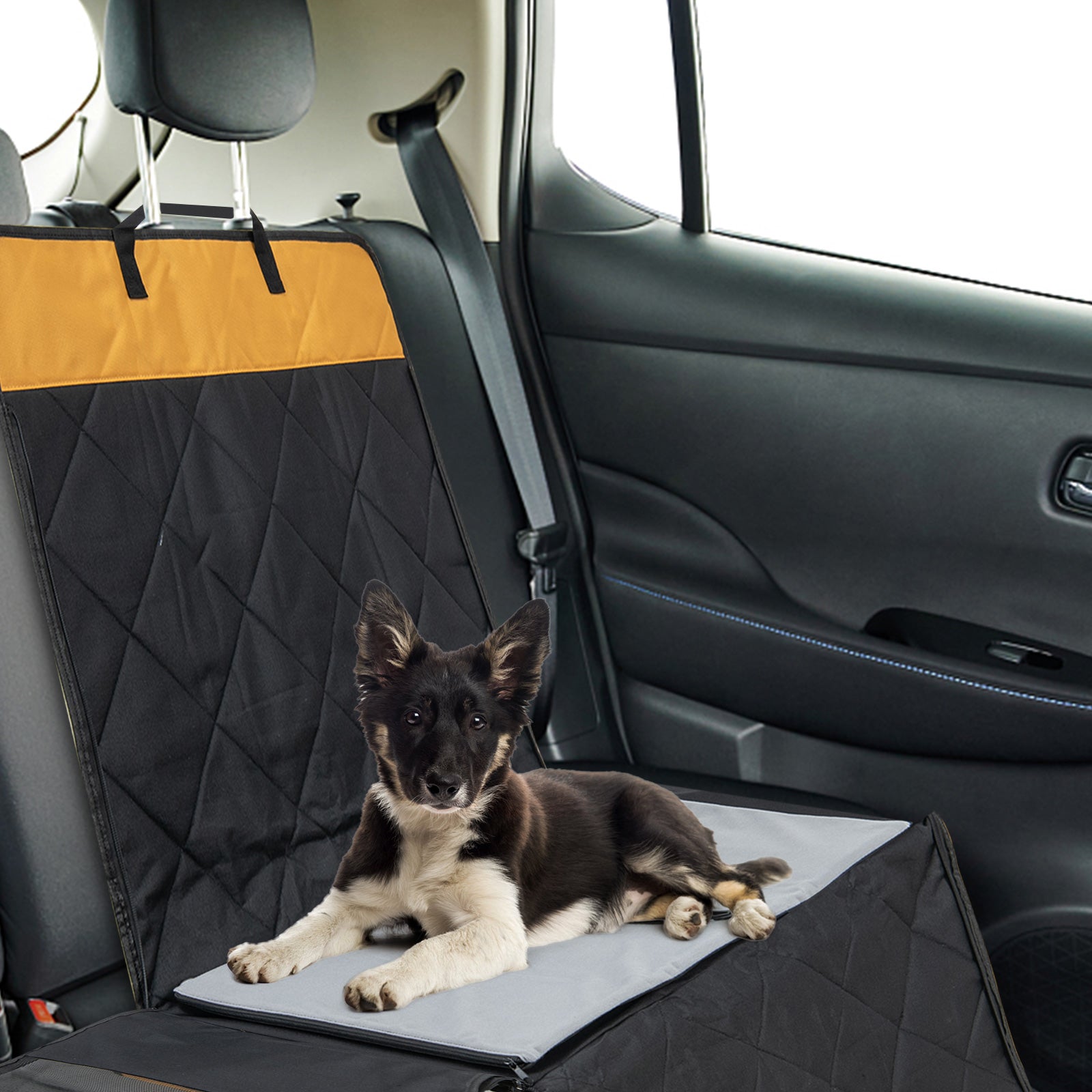 Dog Car Seat Cover with Mesh Window for Small and Medium Dogs Pet Supplies - view 5