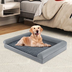Orthopedic Foam Dog Bed Large Dog Sofa Couch with Removable Cover Dog Kennel - view 2