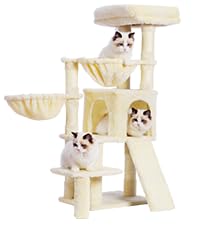 Gitelsnour Cat Tree with Condo, 2 Baskets, Hammock & Scratching Posts - feature view 27