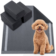 24" x 24" Charcoal Dog Pee Pads 6-Layer for Dogs Pet Supplies - view 3