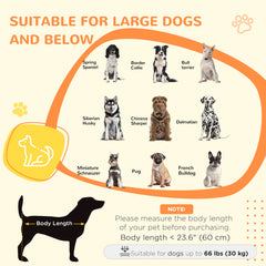 Pet Crate End Table with Water-resistant Cushion or Large Medium Dogs - view 3