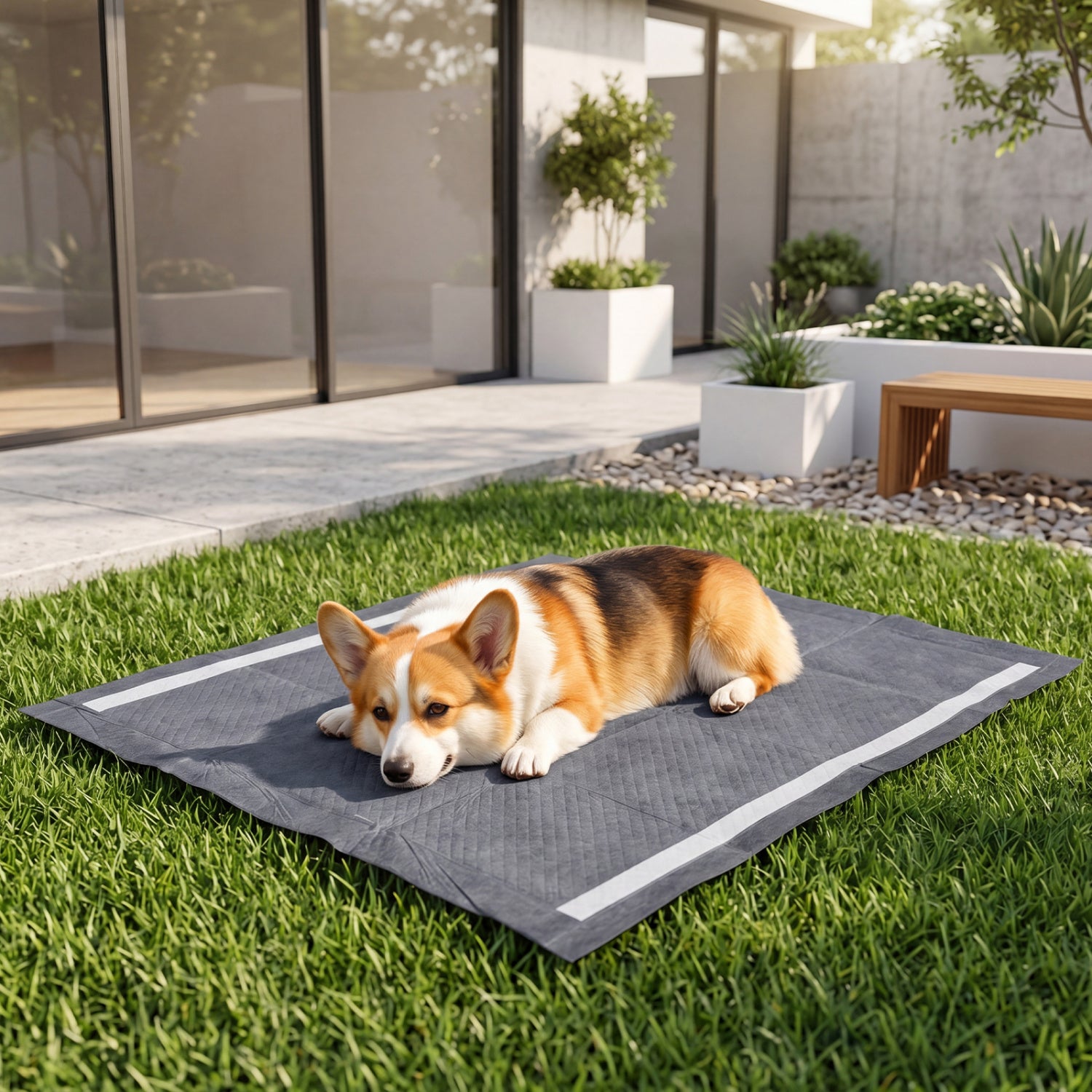 35.5" x 24" Charcoal Dog Pee Pads 6-Layer for Dogs Pet Supplies - view 5