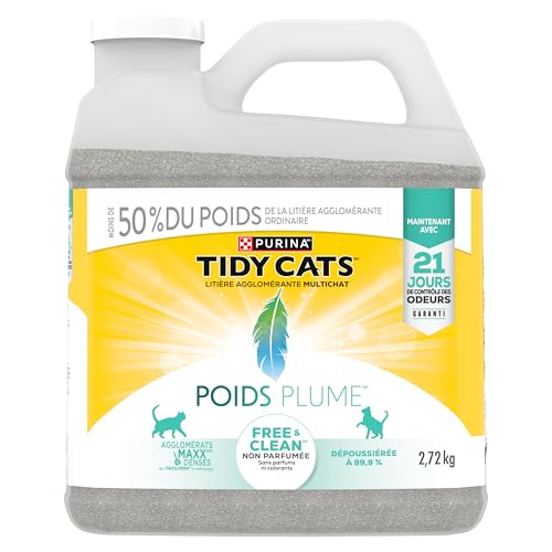 Tidy Cats Free & Clean Lightweight Unscented Multi-Cat Litter clumping clay litter box - feature view 14