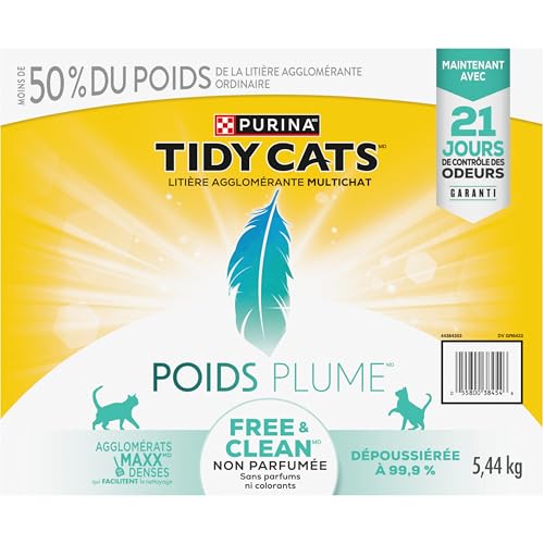 Tidy Cats Free & Clean Lightweight Unscented Multi-Cat Litter clumping clay litter box - feature view 23