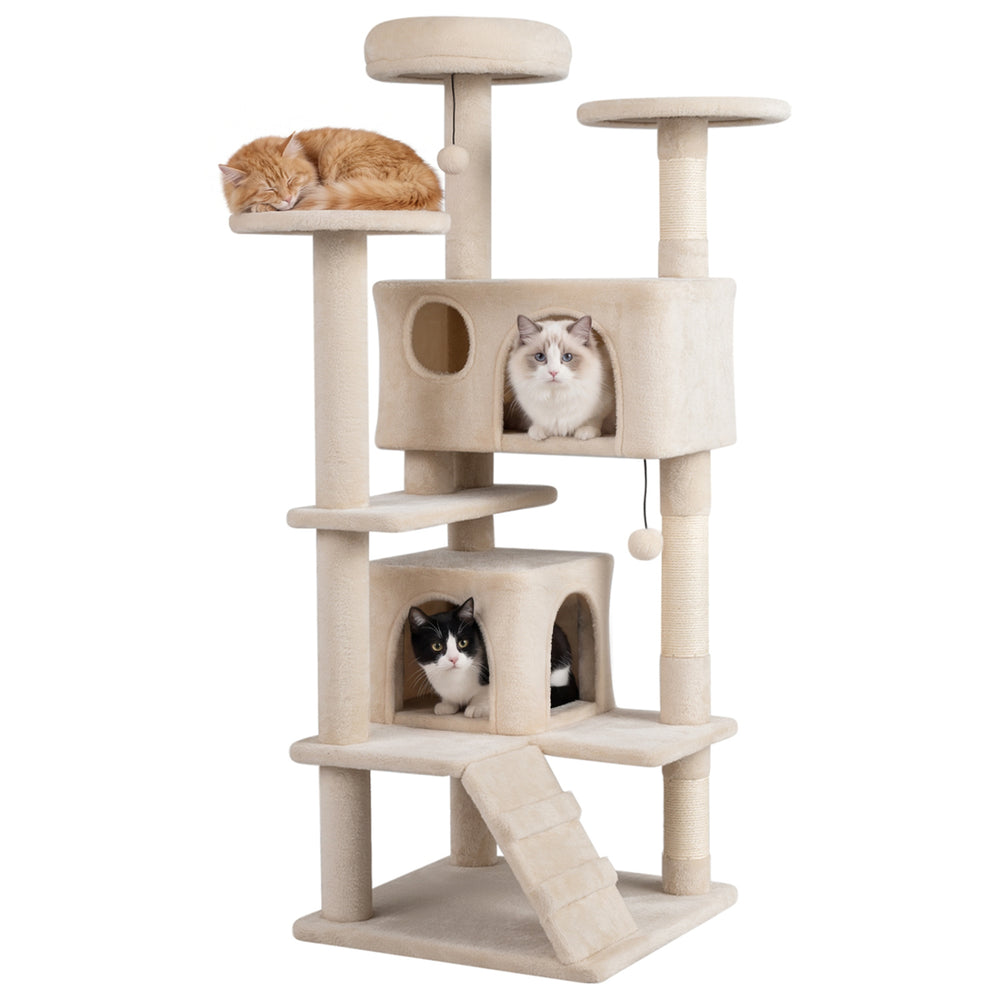 52 Inch Tall Cat Tree Tower for Indoor Cats