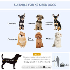 24" Foldable Pet Carrier with Removable Mat, Breathable Mesh, Soft Side Pet - view 4