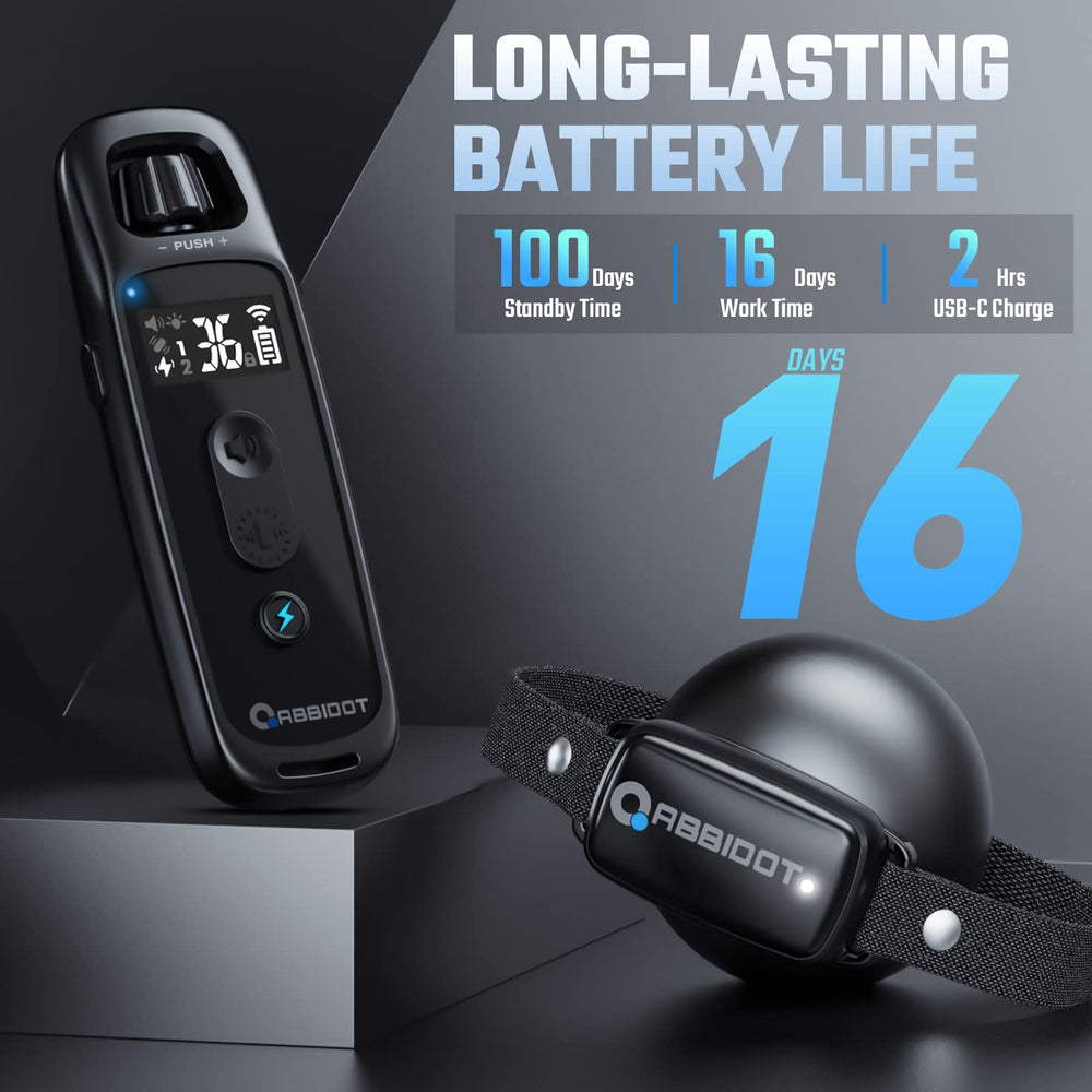 ABBIDOT 3300 ft Dog Training Collar | 5 Modes, 88 Levels, IPX7 - feature view 40