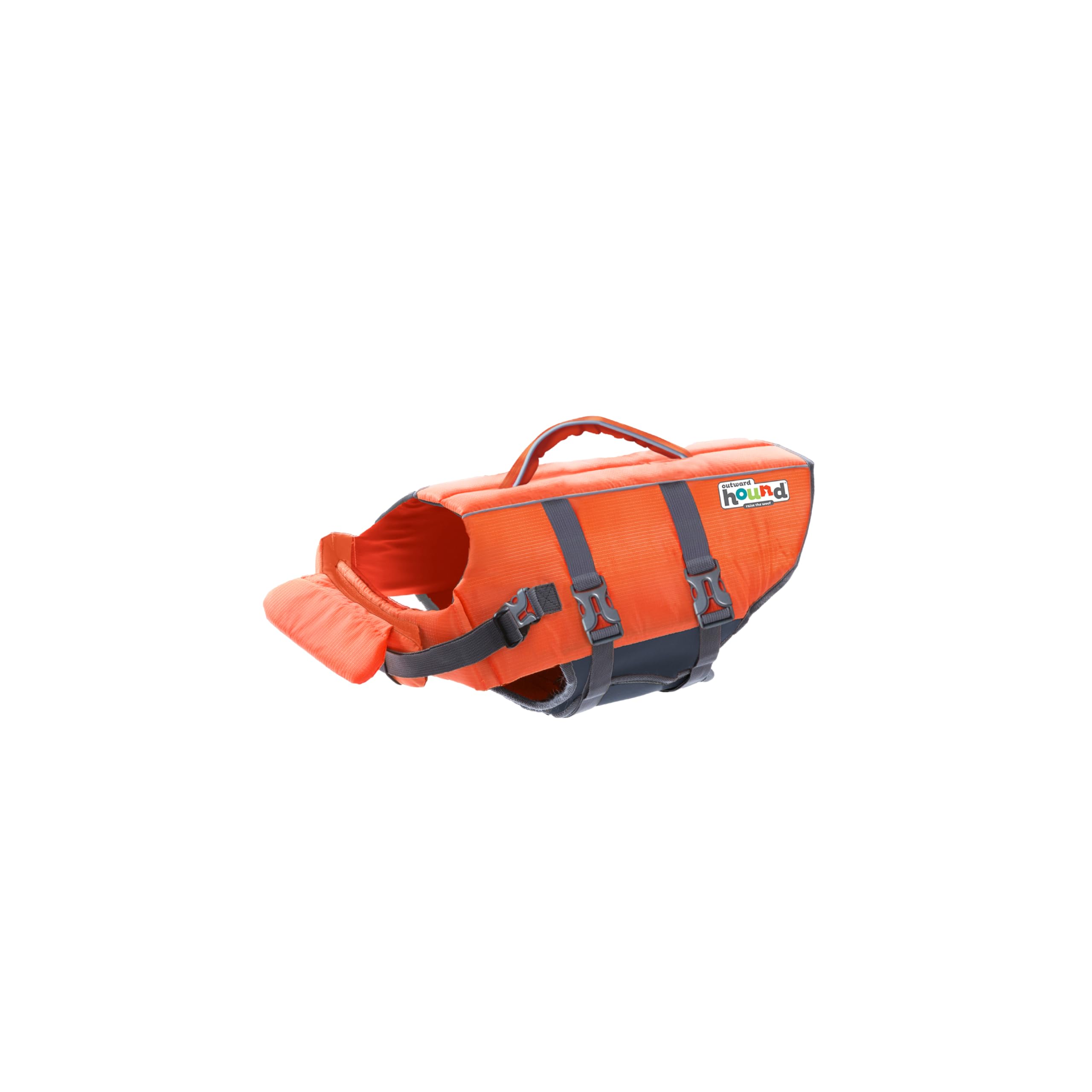 Outward Hound Granby Splash Orange Dog Life Jacket (Large) | Ripstop Vest - X-Small (Chest Girth: 11"-15") / Orange