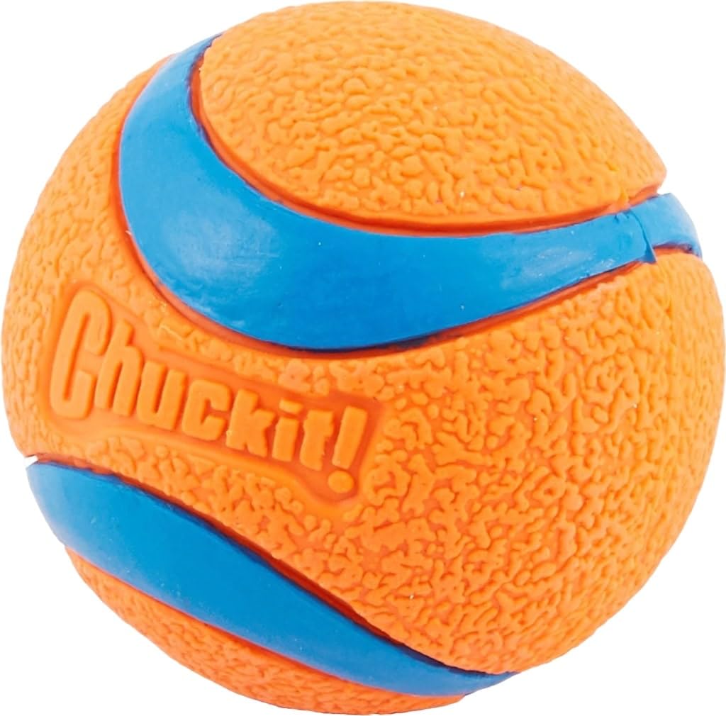 Chuckit! Ultra Ball Medium (2.5 in) 2-Pack | High-Bounce Rubber Fetch Toy - Pack of 1 / 3-inch Ultra Ball, Large / Animal Pri