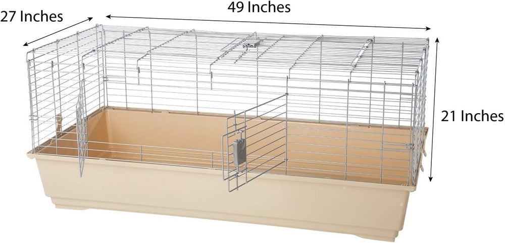 Amazon Basics Jumbo Top-Access Rabbit, Guinea Pig & Ferret Cage - feature view 15
