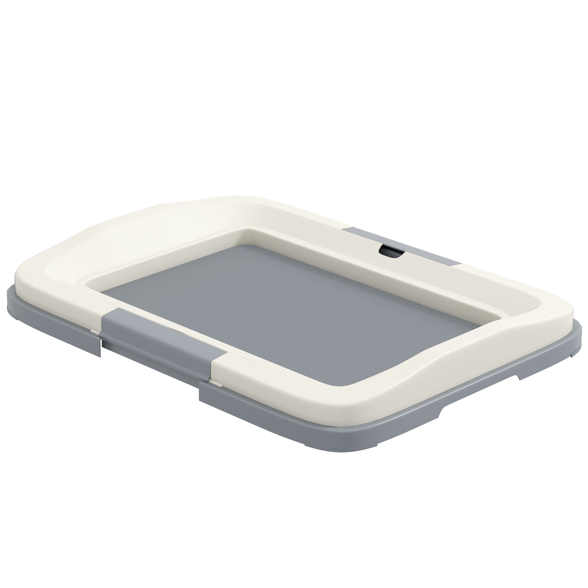 18" x 13" Pee Pad Holder, Dog Potty Tray for Indoor Outdoor, Easy to Clean Dog