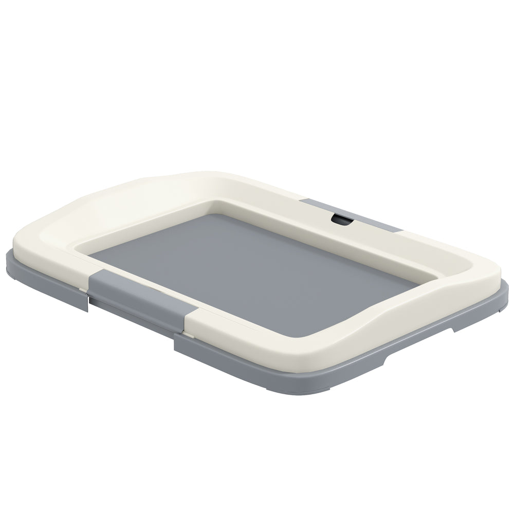18" x 13" Pee Pad Holder, Dog Potty Tray for Indoor Outdoor, Easy to Clean Dog