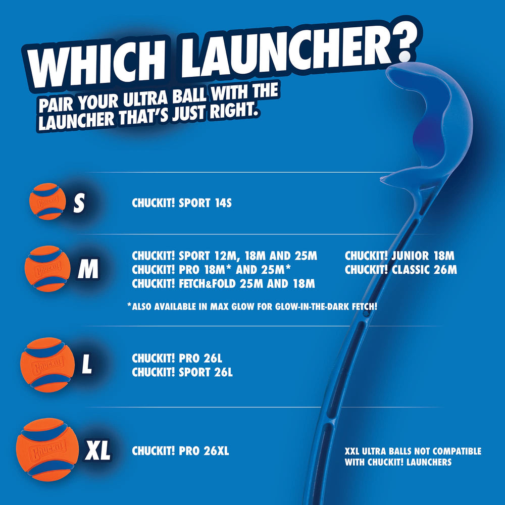 Chuckit! Ultra Ball Medium (2.5 in) 2-Pack | High-Bounce Rubber Fetch Toy - feature view 25