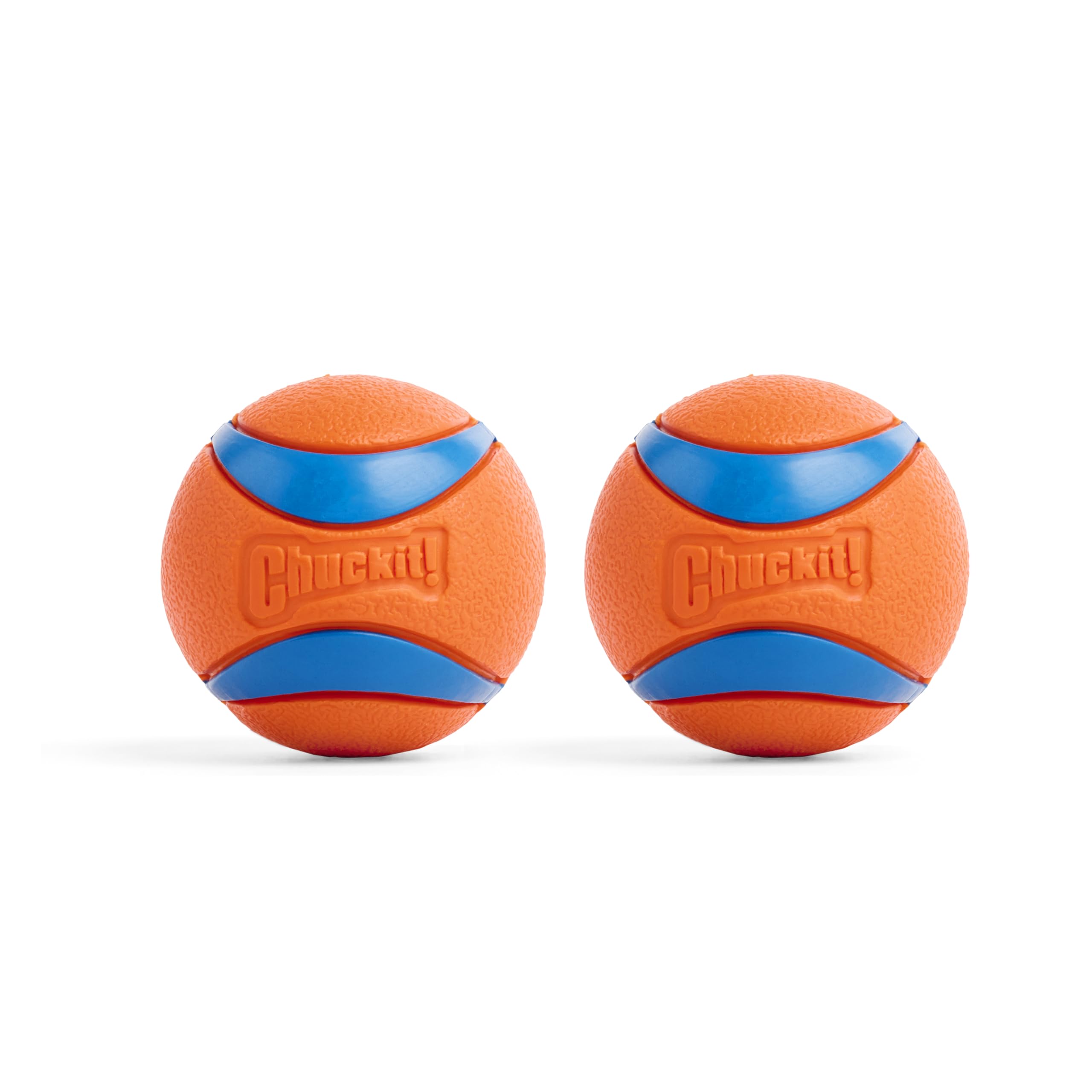 Chuckit! Ultra Ball Medium (2.5 in) 2-Pack | High-Bounce Rubber Fetch Toy - Medium / 2 Count / Ball(s) Only