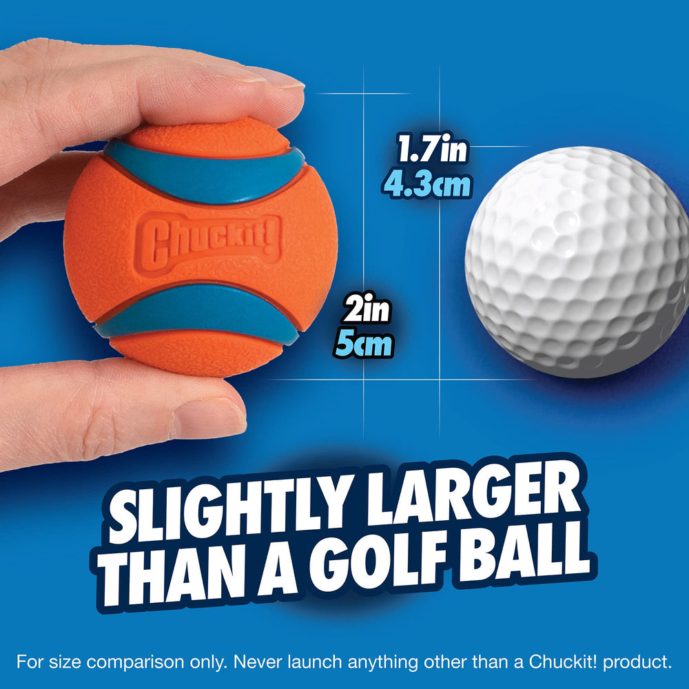 Chuckit! Ultra Ball Medium (2.5 in) 2-Pack | High-Bounce Rubber Fetch Toy - feature view 11