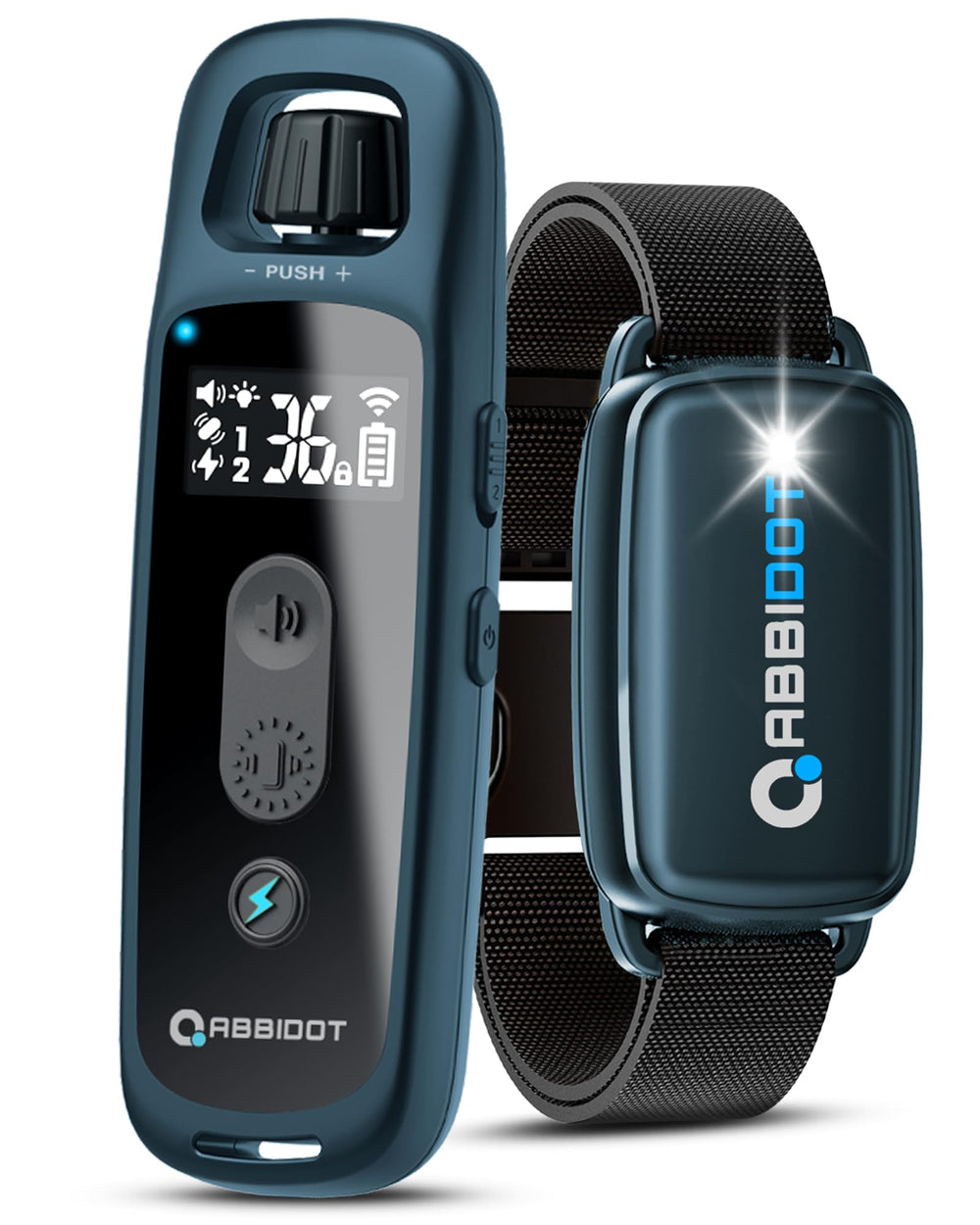 ABBIDOT 3300 ft Dog Training Collar | 5 Modes, 88 Levels, IPX7