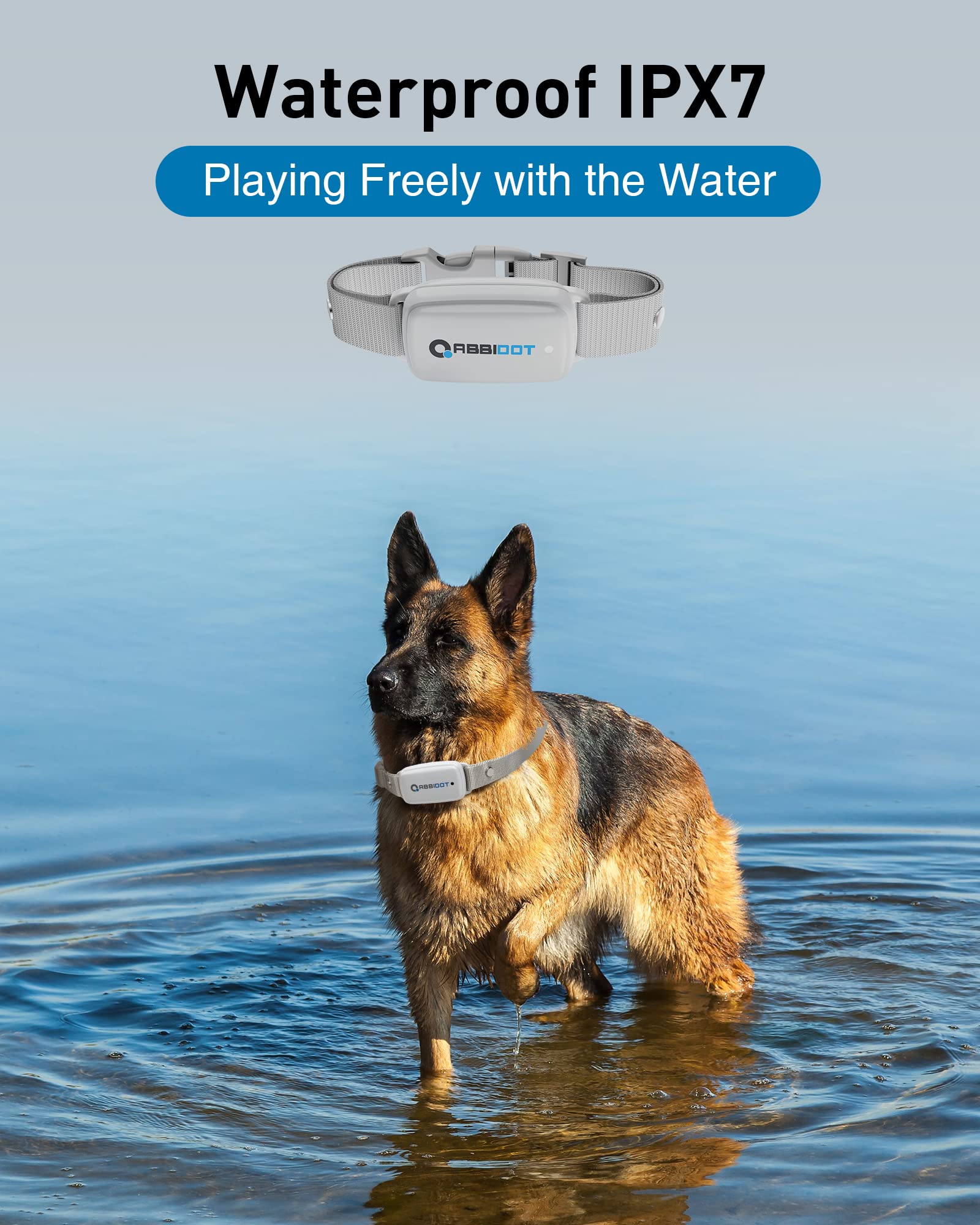 ABBIDOT 3300 ft Dog Training Collar | 5 Modes, 88 Levels, IPX7 - feature view 37