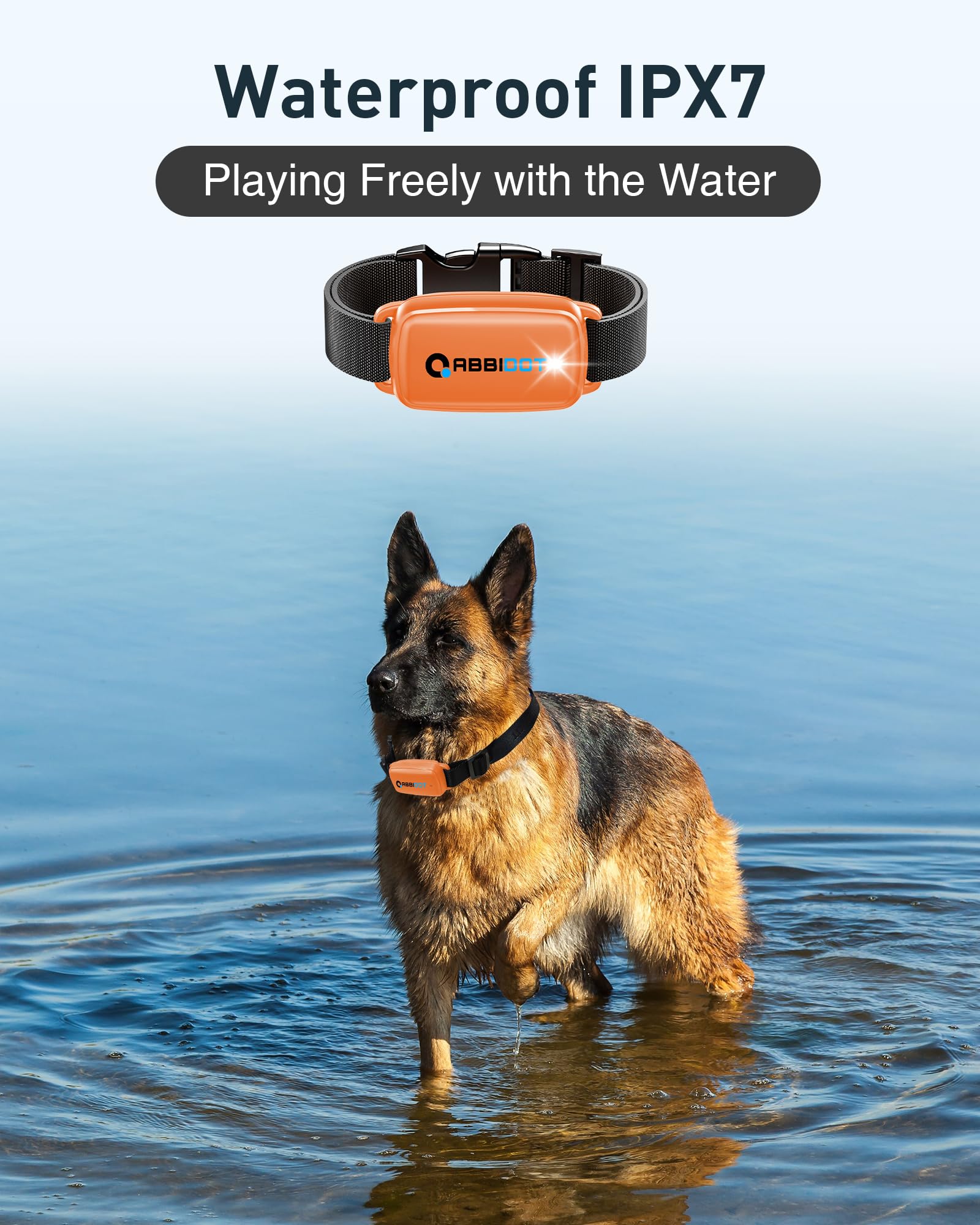 ABBIDOT 3300 ft Dog Training Collar | 5 Modes, 88 Levels, IPX7 - feature view 25