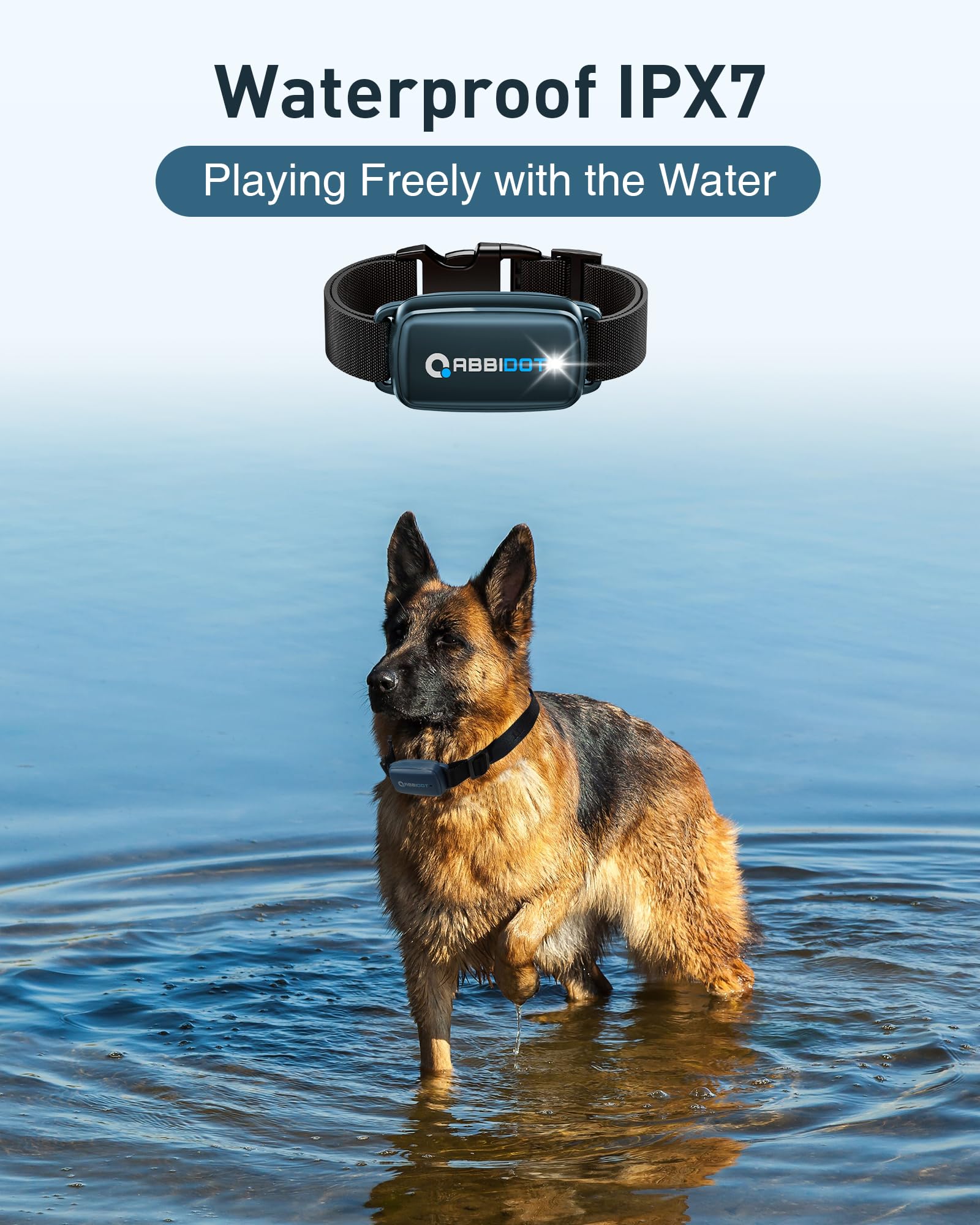 ABBIDOT 3300 ft Dog Training Collar | 5 Modes, 88 Levels, IPX7 - feature view 13