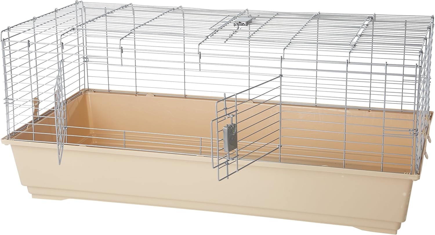 Amazon Basics Jumbo Top-Access Rabbit, Guinea Pig & Ferret Cage - feature view 14